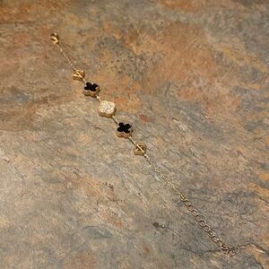 Elegant Gold and Black Bracelet NIP